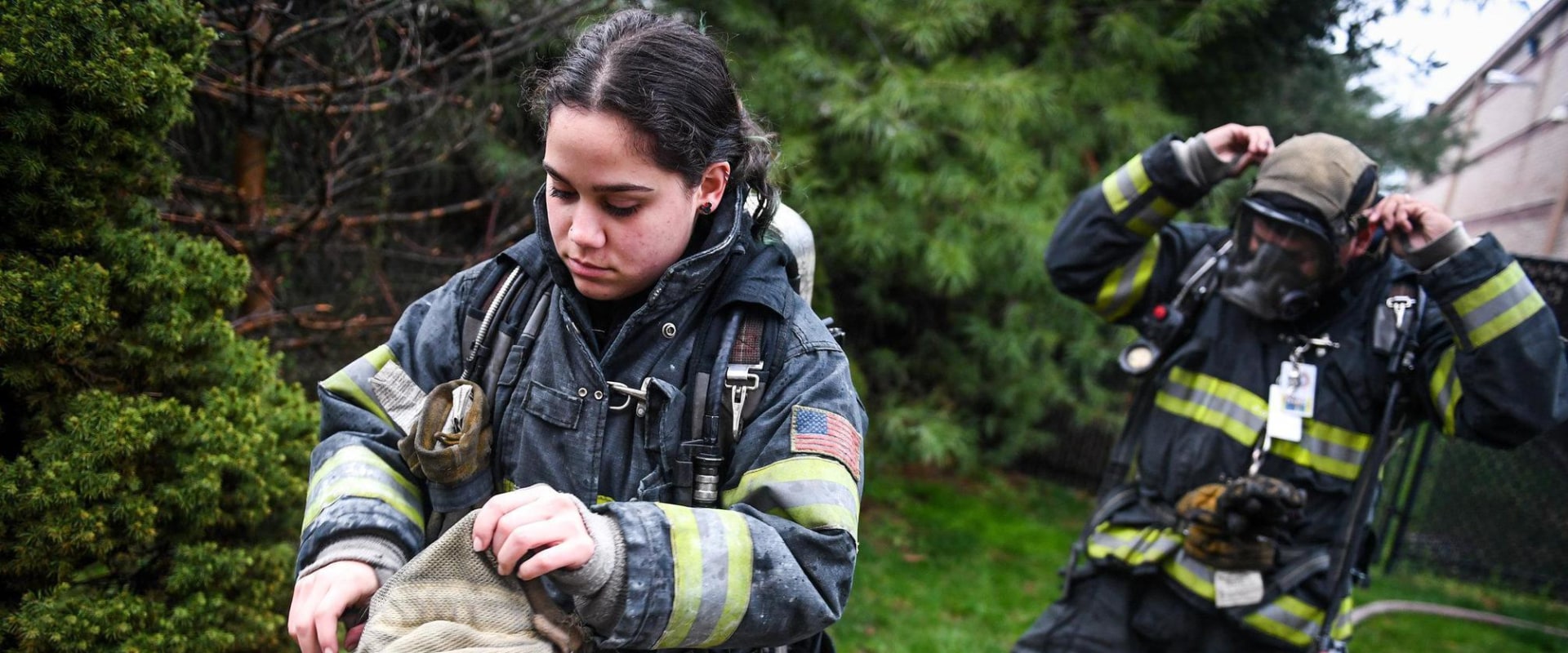 How Many Firefighters Respond to a Fire in Suffolk County?
